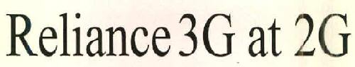 Reliance 3g At 2g Device mark 2617679 Trademark
