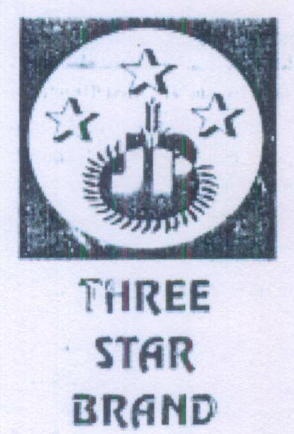 Three Star Brand Device Device mark 809004 Trademark