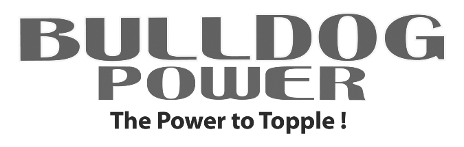 Bulldog Power The Power To Topple ! (label) Device mark 2909567 Trademark