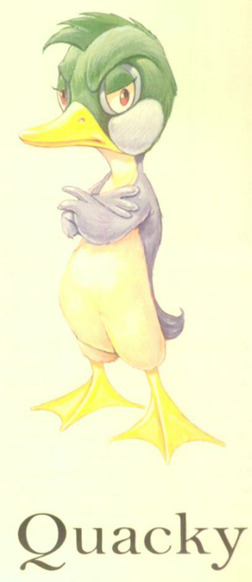 Quacky (device Of Bird) Device mark 1622557 Trademark