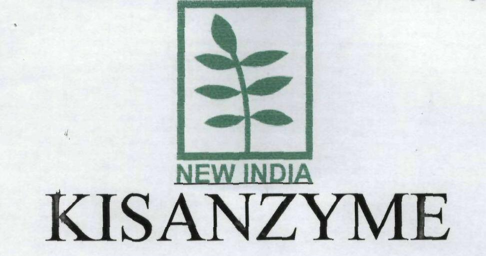 Kisanzyme Device mark 1929243 Trademark