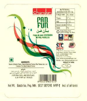 Chandan Pan Fun Device mark 2896953 Trademark