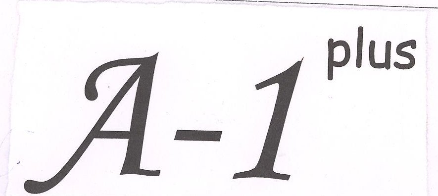 A-1 Plus Device mark 1711341 Trademark