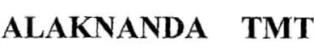 Alaknanda Tmt Device mark 1700173 Trademark