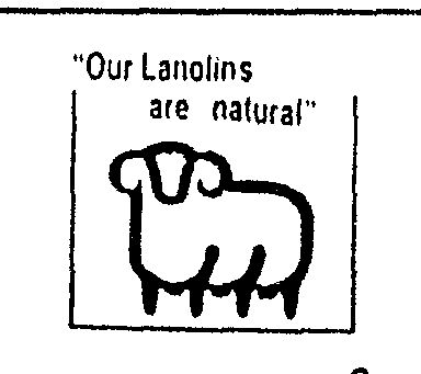 "our Lanolin Are Natural" Device mark 626966 Trademark