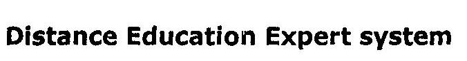 Distance Education Expert System Device mark 1822269 Trademark
