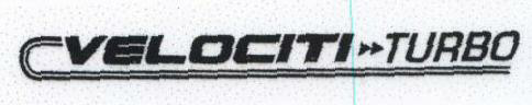 Velociti Turbo Device mark 1776746 Trademark