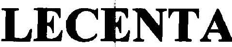 Lecenta Device mark 1368378 Trademark