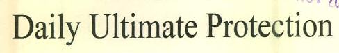 Daily Ultimate Protection Device mark 2841472 Trademark
