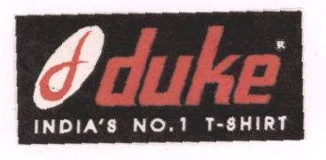 Duke Indias No. 1 T-shirt (label) Device mark 1076854 Trademark