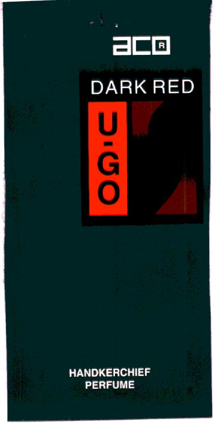 Aco Dark Red Device mark 1904505 Trademark