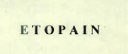 E T O P A I N Device mark 900858 Trademark