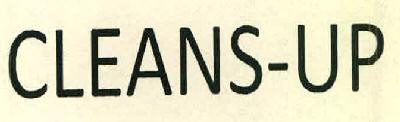 Cleans-up Device mark 2599351 Trademark