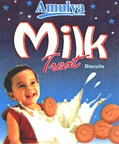 Amulya Milk Treat (device) Device mark 1362175 Trademark