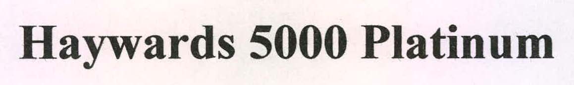 Haywards 5000 Platinum Device mark 2958020 Trademark