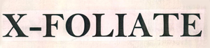 X-foliate Device mark 2547719 Trademark