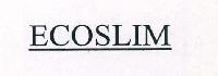 Ecoslim Device mark 2939981 Trademark