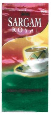 Sargam R O Y A L (label) Device mark 1404427 Trademark