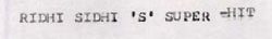 Ridhi Sidh's Super-hit Device mark 901993 Trademark