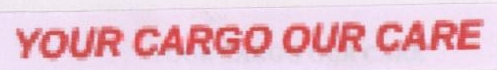 Your Cargo Our Care (label) Device mark 1799893 Trademark