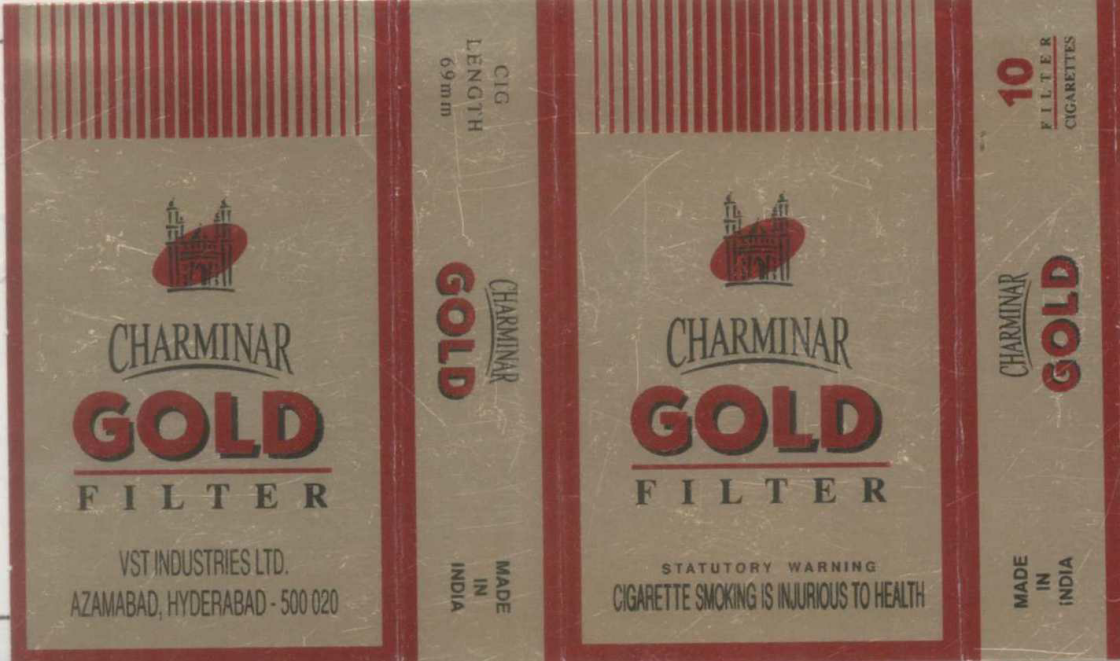 Gold Charminar Device mark 832155 Trademark