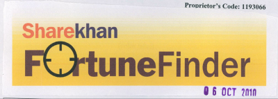 Sharekhan Fortune Finder Device mark 2033563 Trademark