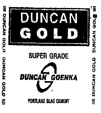 Duncan Gold Device mark 2155477 Trademark