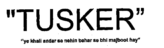 "tusker" Device mark 2292050 Trademark