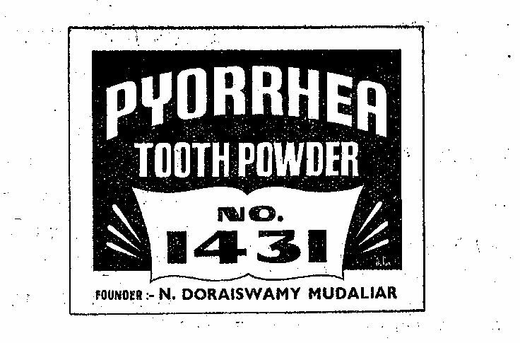 Pyorrhea No 1431 Device mark 173780 Trademark