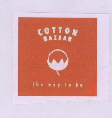 Cotton Bazaar (device) Device mark 1781085 Trademark