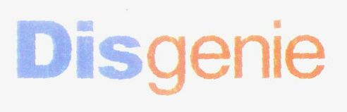 Disgenie Device mark 1018456 Trademark
