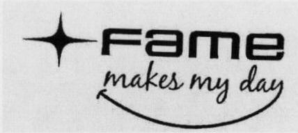 Fame Makes My Day (device Of Star) Device mark 1588806 Trademark