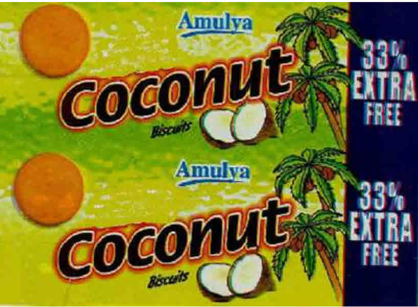 Amulya Coconut(label) Device mark 1362188 Trademark