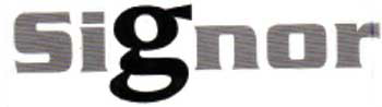 Signor [label] Device mark 1411378 Trademark