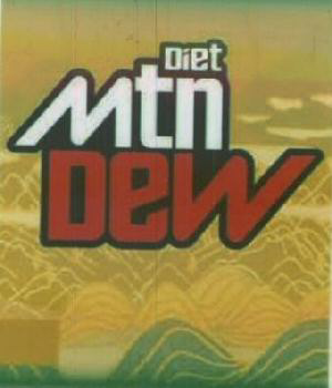 Diet Mtn Dew And Landscape Label Device mark 1741105 Trademark
