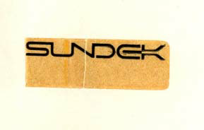 Sundek Device mark 482392 Trademark