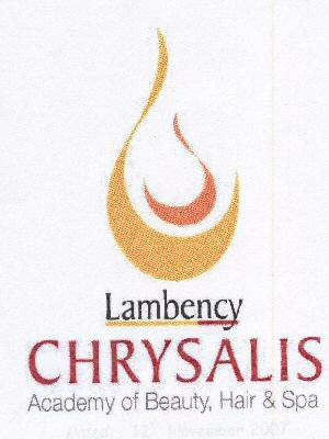 Lambency, Chrysalis( With Label) Device mark 1622420 Trademark