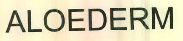 Aloederm Device mark 1900239 Trademark