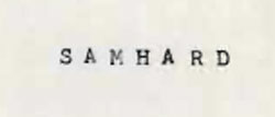 Samhard Device mark 750537 Trademark