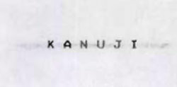 Kanuji Device mark 1086712 Trademark