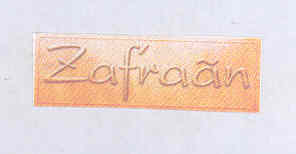 Zafraan Device mark 1645583 Trademark