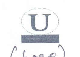 U (logo) Device mark 1705534 Trademark
