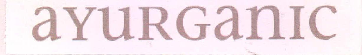 Ayurganic ( Lable ) Device mark 1930380 Trademark