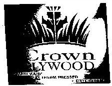 Crown Plywood Device mark 820569 Trademark