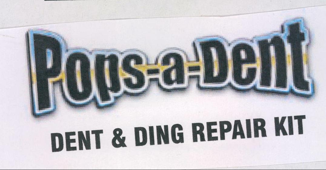 Pops-a-dent Dent And Ding Repair Kit Device mark 2009888 Trademark