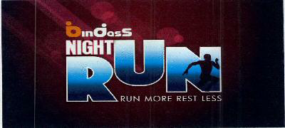Bindass Night Run (device Of Human Being) Device mark 2370064 Trademark