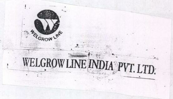 Welgrow Line India Pvt. Ltd. (logo) Device mark 1579477 Trademark