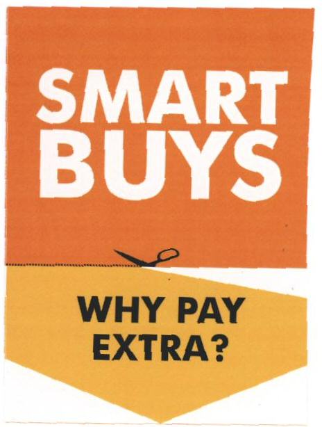 Smart Buys (label) Device mark 1659321 Trademark