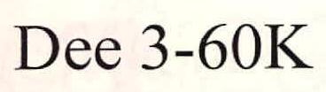 Dee 3-60k Device mark 2467749 Trademark
