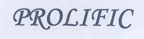 Prolific (label) Device mark 1768349 Trademark